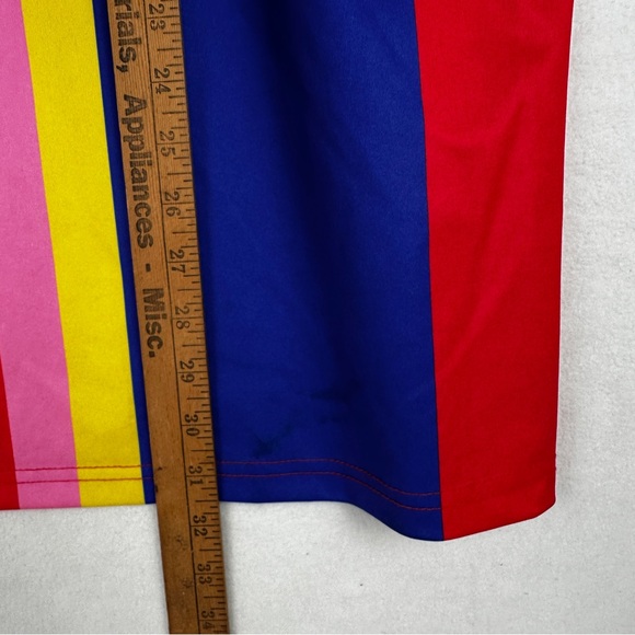 Odd Culture Cool Bear Tee Shirt Men's Size XL Multicolor Color block Y2K Retro - Picture 16 of 16